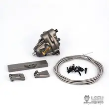 LESU коробка передач Трансмиссия дифференциальный замок 1/14 RC тягач самосвал Tmy TH02224