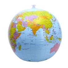 30 см надувной шар мировая Земля Карта океана мяч для обучения, обучающий пляжный шар, детская игрушка, украшение для дома и офиса