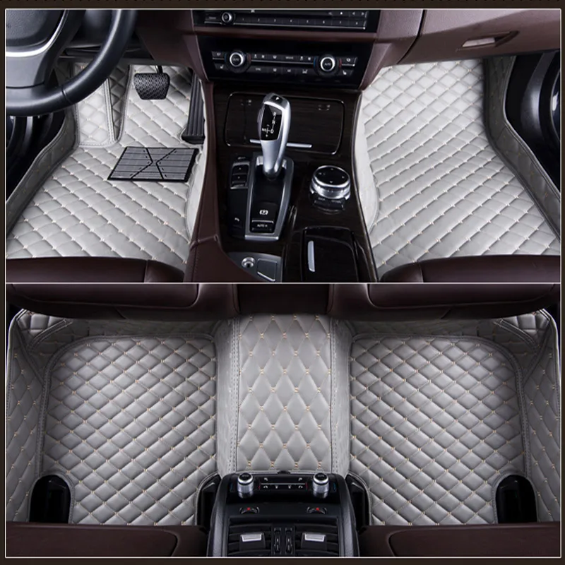 

Custom fit car floor mats for Cadillac ATS CTS XTS SRX SLS Escalade Antifouling all weather carpet floor liner 3D car-styling