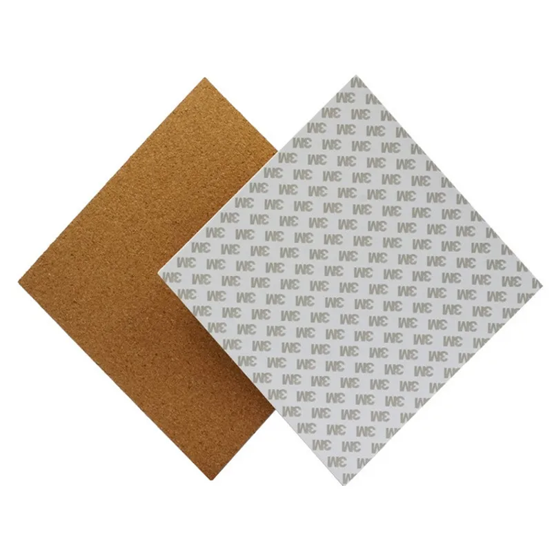 300*300*3mm Heated Bed Hotbed Thermal Pad Insulation Cotton With Cork