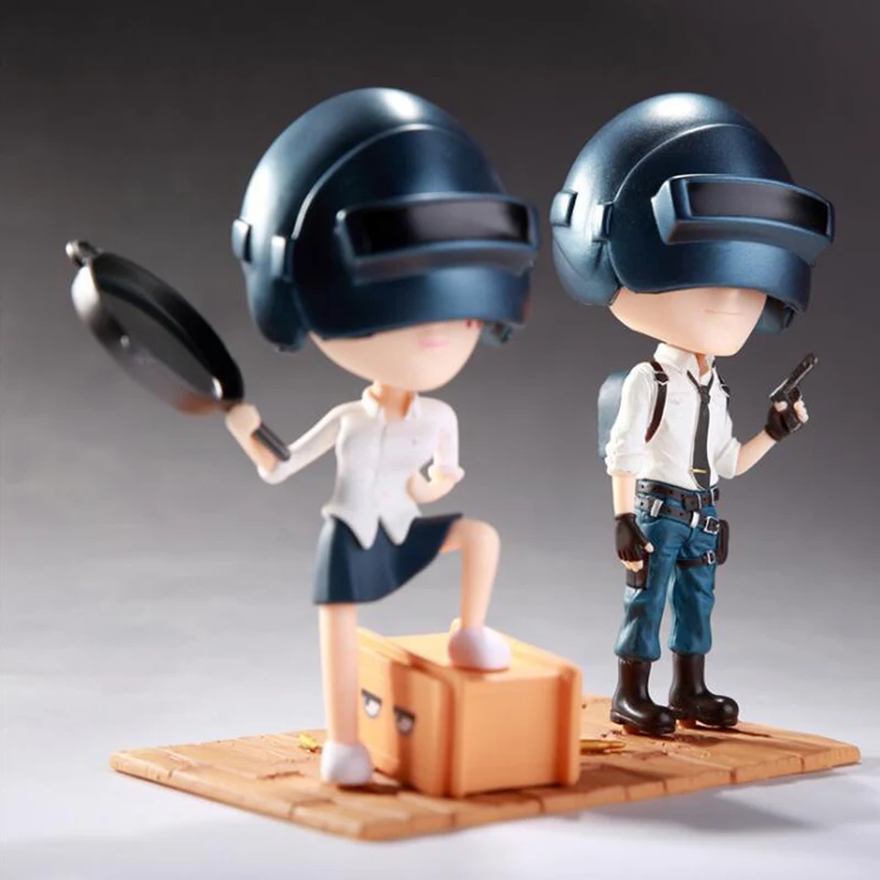 

Player Unknown s Battle Grounds PUBG Model Doll PVC 12cm nendoroid Game Figurine Action Figure toy
