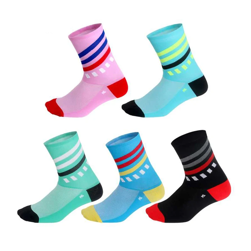 

Unisex Tour de France Cycling Socks Professional Breathable Sports Bike Socks High Quality Protect Feet Bicycles Socks