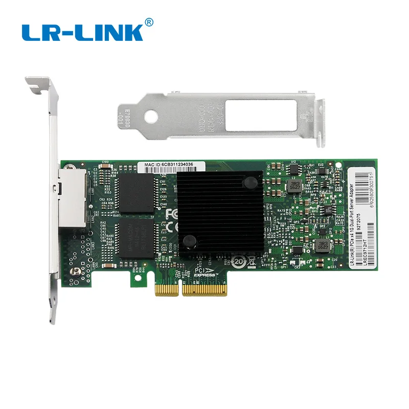 LR LINK 9722PT Dual Port Gigabit Ethernet Network Adapter 1Gb RJ45 PCI Express Lan Network Card 2