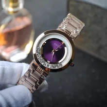 Guou Relojes de Cuarzo Relojes de Las Mujeres de la Marca de moda Mujer de Cristal Vestido de Dama Relojes de Oro Diamante Del Higth Grado de Acero Inoxidable Reloj