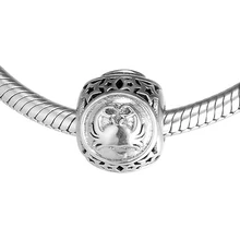 Подходит для Pandora Браслеты Рак Знак Звезды талисманы серебряные бусины 925 пробы