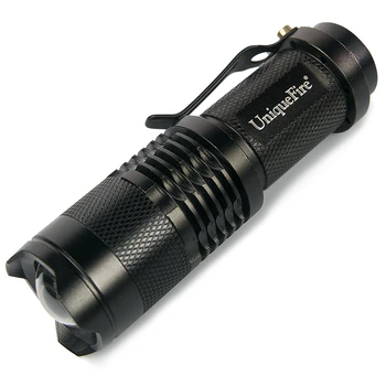 

UniqueFire SK68 Q5 Mini Penlight Waterproof LED Flashlight Torch 3 Modes Zoomable Adjustable Focus Lantern Portable Light