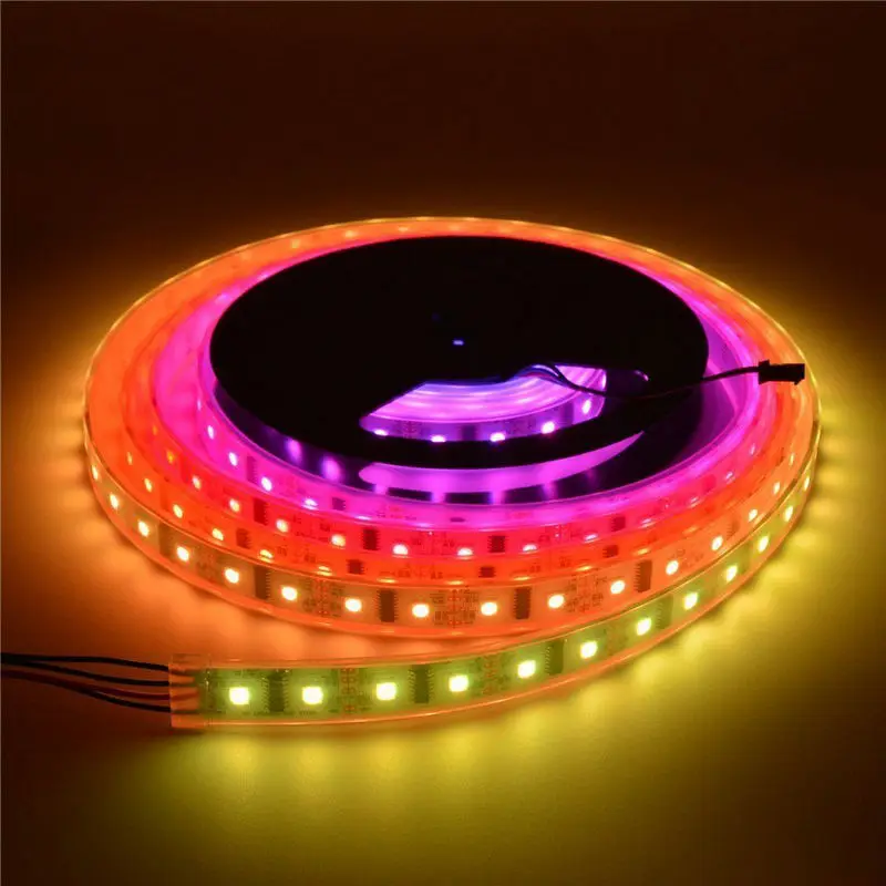 16 4feet 5M 5050 SMD Waterproof LPD8806 IC Flexible RGB LED Strip 48LED 