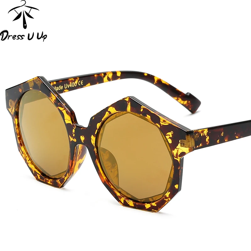 DRESSUUP хипстерские шестигранные Солнцезащитные очки женские мужские брендовые дизайнерские винтажные круглые очки Oculos De Sol Feminino Gafas Mujer