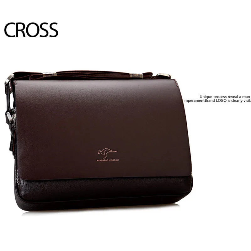  New Arrived luxury Brand men's messenger bag Vintage leather shoulder bag Handsome crossbody bag ha - 32374538545