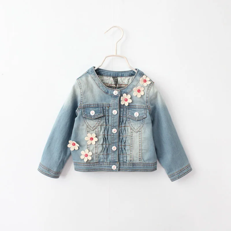 Chaqueta mezclilla bebe niña Clearance