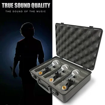 

Professional Microphone M310 High Quality Dynamic Microphone Recording Microphone + Microphone Clip Bracket