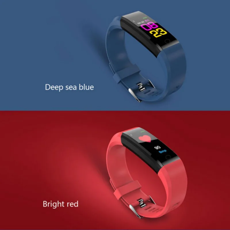 Водонепроницаемый IP67 фитнес трекер для Android IOS смарт часы умный браслет Bluetooth
