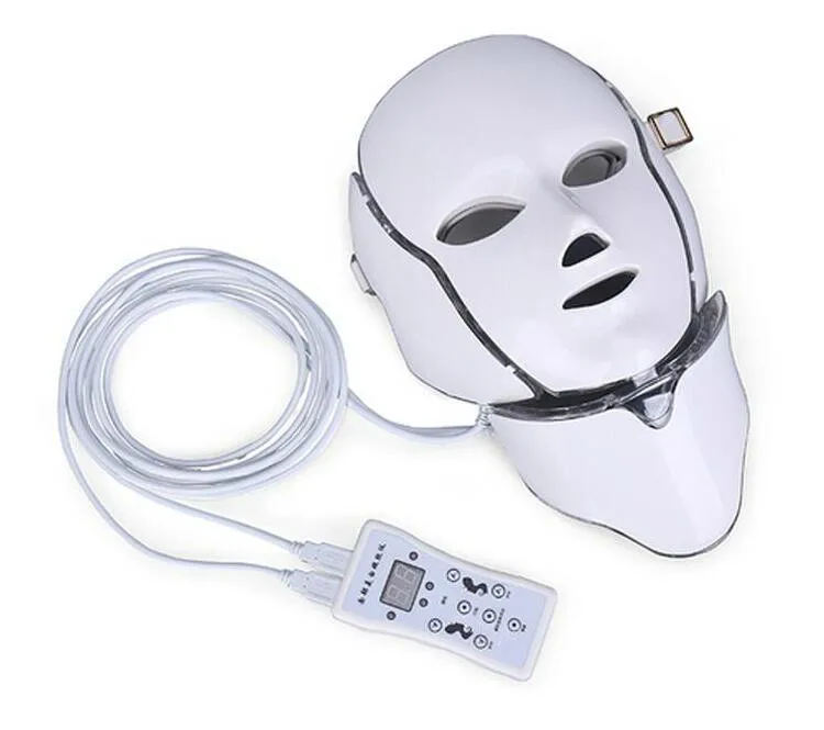 IPL light therapy Skin rejuvenation led skin rejuvenation neck mask with 7 colors  (1)