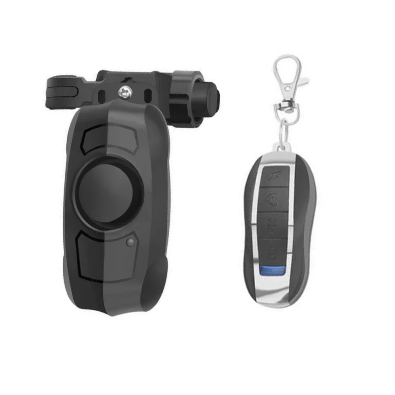 Bicycle Wireless Anti Theft Vibration Alarm USB Rechargeable Motorcycle