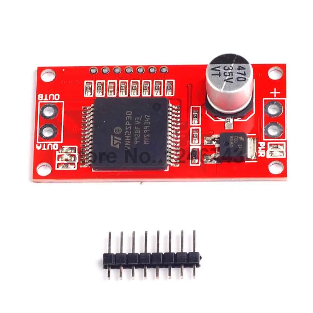 

1PCS 30A Mini VNH2SP30 Stepper Motor Driver Monster Moto Shield module For Arduino