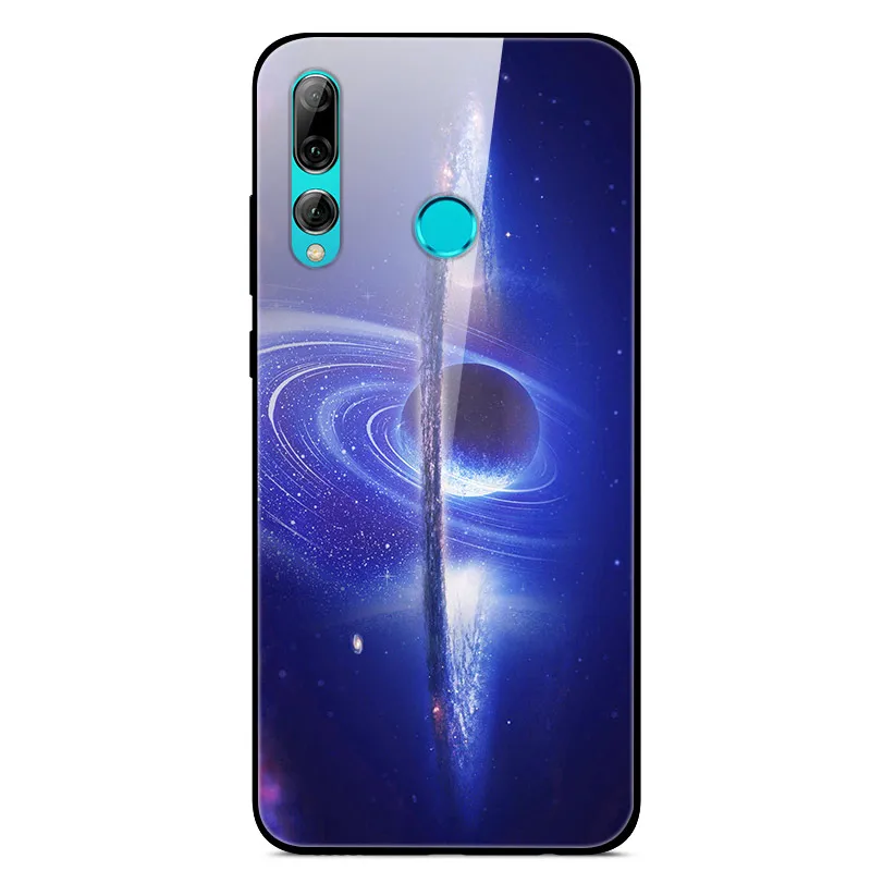16 Honor 20 lite чехол HRY-LX1T крышка 6,2" закаленное Стекло жесткий планета задняя крышка чехол для телефона для huawei Honor 20 Lite мягкий TPU бампер - Цвет: 16
