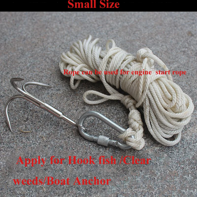 Stainless steel Climbing hook survival hook climbing claw lifesaving