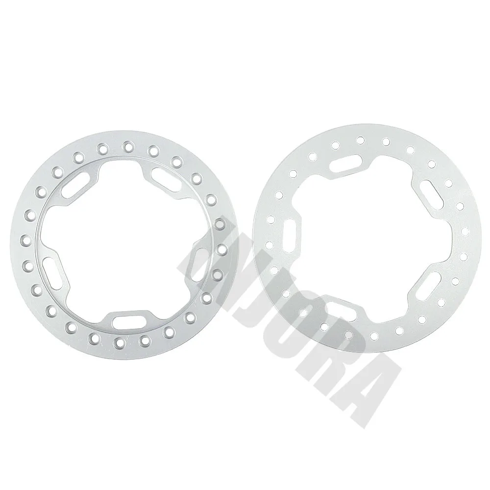 INJORA 61MM 4Pcs 2.2 Wheel Rim Outer Ring for 1/10 RC Crawler Axial SCX10 Wraith RR10 Traxxas TRX4 2.2" Wheel