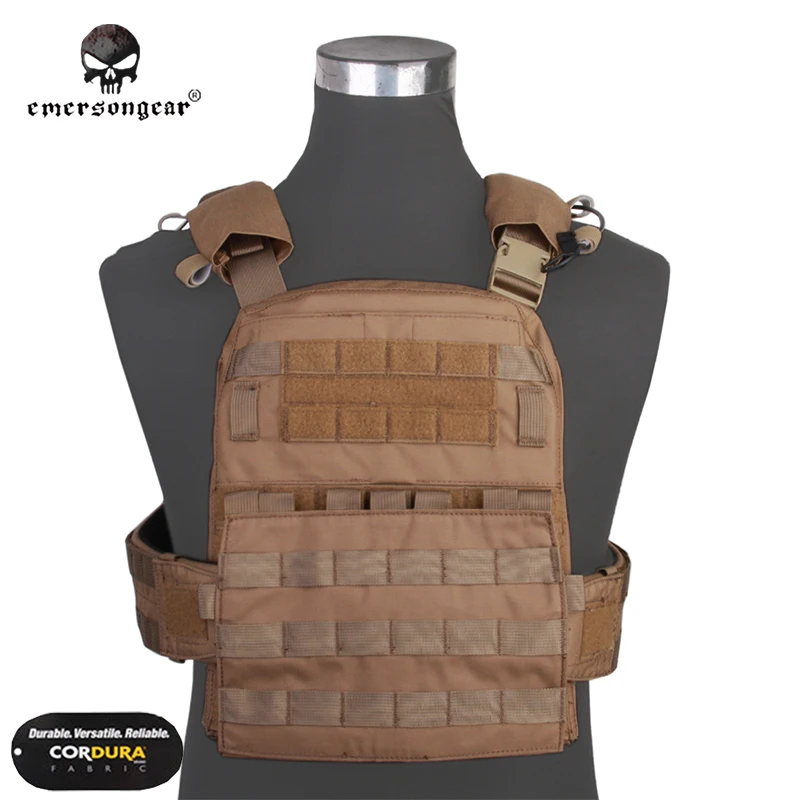 AVS Multicam Hunting CP Style Adaptive Vest Body Armor Heavy Version Emerson Airsoft Combat Gear EM7397 Black  Multicam