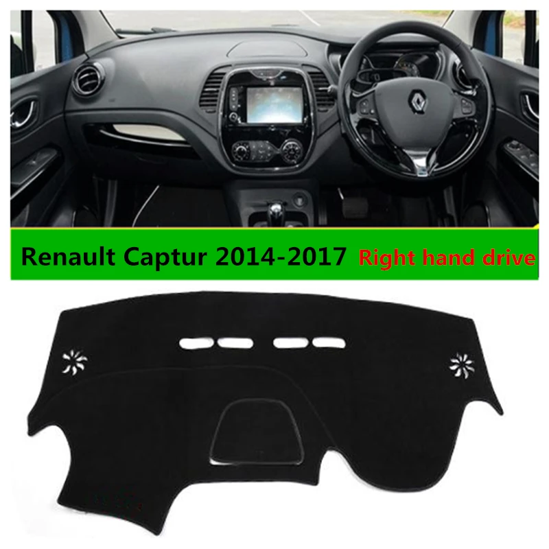 Buy TAIJS car dashboard mat cover for Renault Captur
