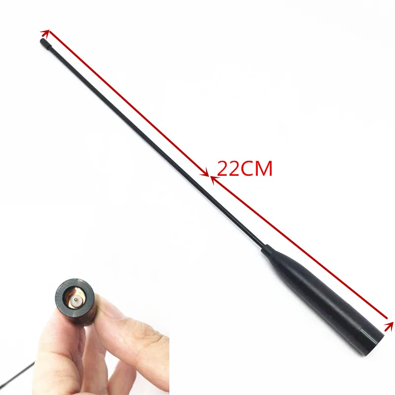 

Dual-segment flexible antenna 144/430 for YAESU VX6R VX5R VX160 VX168 LITONG LT6100PLUS walkie talkie