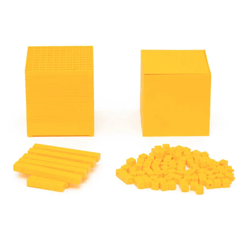 Montessori Learning Materials Montessori Decimal Cube Preschool Educational Learning Toys Juguetes Brinquedos MG2144H
