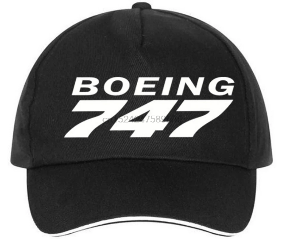 

Men Hat Casual Fashion BOEING 747 Print High-quality Unisex Baseball Caps