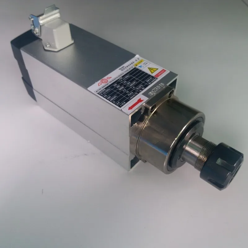 4.5KW 6HP ER32 380V мотор шпинделя с воздушным охлаждением 4 шт. керамические подшипники