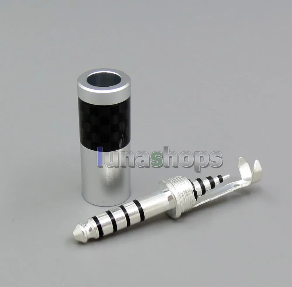 LN006184 Silver Plated 4 4mm Headphone Earphone Adapter For Sony PHA 2A TA ZH1ES NW WM1Z NW WM1A AMP Player