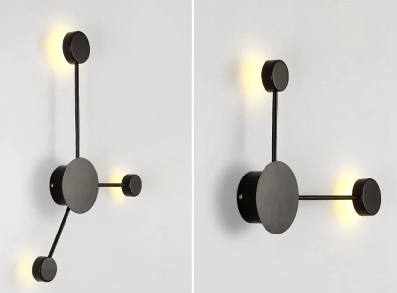 Novelty Modern LED Wall Lamp Minimalism Nordic Living Room Creative Wall Light LED  Decoration  Designer Corridor Hotel Bedroom (15)