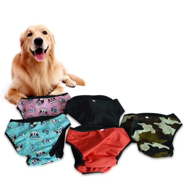 Reusable Washable Dog Diaper Breeds Physiological Pants Female Big Dogs S-XL Hot