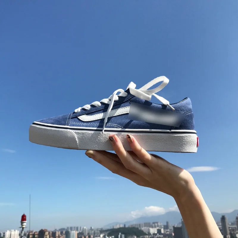 

Hot Selling Fashion Women Shoes Men Band Casual Female Shoes Comfortable Damping Eva Soles Platform Student Couple Canvas Shoes