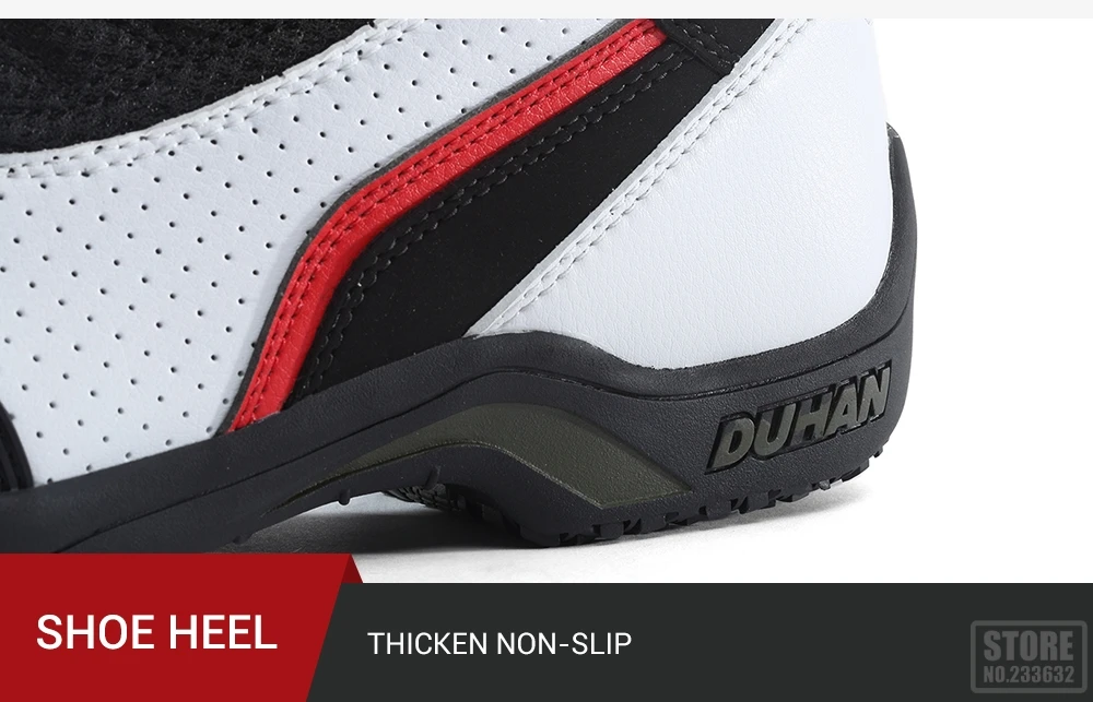 DUHAN/Мужские ботинки в байкерском стиле; Летняя обувь в байкерском стиле; дышащие ботинки для мотокросса; мотоциклетные ботинки для гонок по бездорожью; 3 цвета