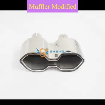 

Car-styling!Good Quality of Stainless Steel Muffler Tips Exhaust Throat Tail with Long Interface fit ST