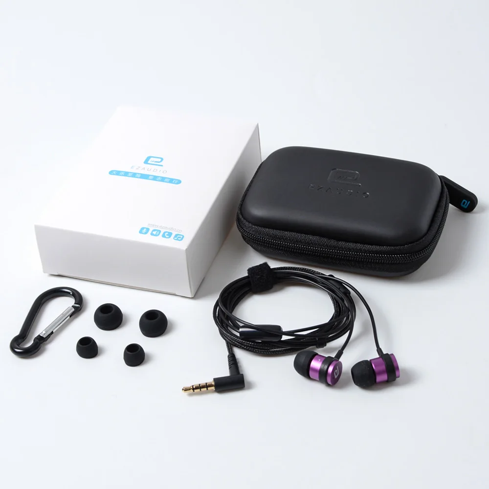 2019 Новый NICEHCK EZAUDIO D4 в ухо наушник 10 мм титанирования диафрагмы динамический блок