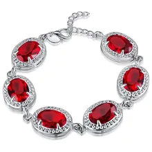 Красивый браслет высокого качества Модные ювелирные изделия серебряный подарок драгоценный камень наручная цепочка PS570