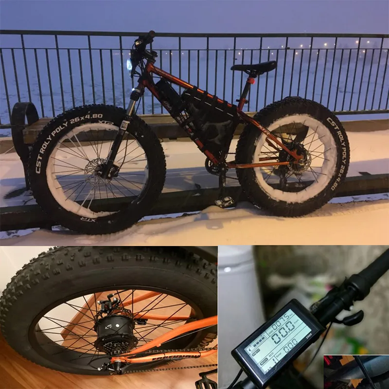 JS 48V 1000W комплект для переоборудования электрического велосипеда с аккумулятором