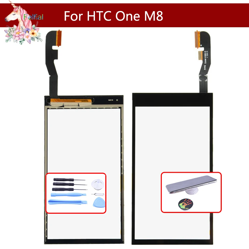 10 шт./лот высокое качество 5 0 &quotдля htc один M8 Сенсорный экран планшета Сенсор