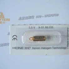 Heine XHL#035 2,5 V лампа, X-001.88.035 ксеноновая галогенная технология лампа, Beta 200 Vet волоконно-оптическая Ларингоскоп ручка, X-01.88.035