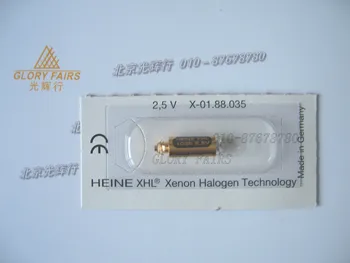 

Heine XHL #035 2.5V bulb,X-001.88.035 xenon halogen technology lamp,Beta 200 Vet fiber optic laryngoscop handle,X-01.88.035