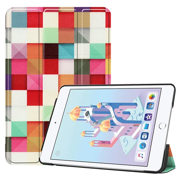 Из искусственной кожи чехол для Apple iPad mini 5 7,9 планшет с подставкой класса премиум крышка чехол для iPad mini 4+ подарки - Цвет: IPADMINI5 SY HLF