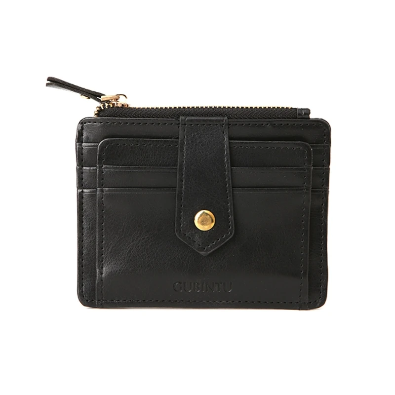 

Men Creative zipper function Small ID Credit Card Business Slim Wallet Coin Holder Pocket Case