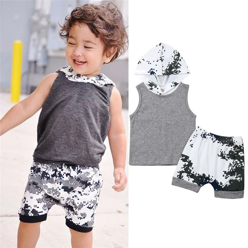 Newborn Kids Baby Girls Cute Sleeveless Buttons Vest Tank Top+Bottoms Shorts Pants 2Pcs Outfits Clothes Set