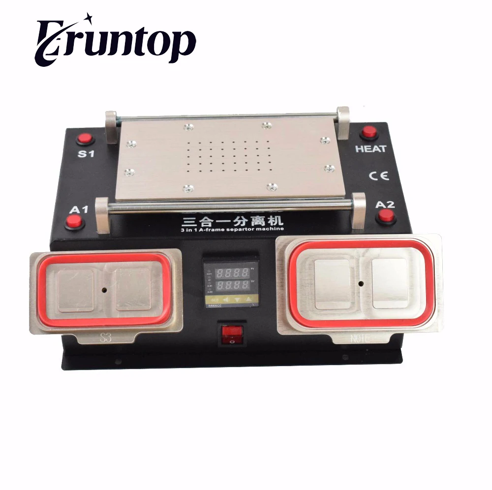 

3 in 1 Multifunction Preheater Station + Middle Bezel Frame Separator Machine + Vacuum Screen Separator Machine