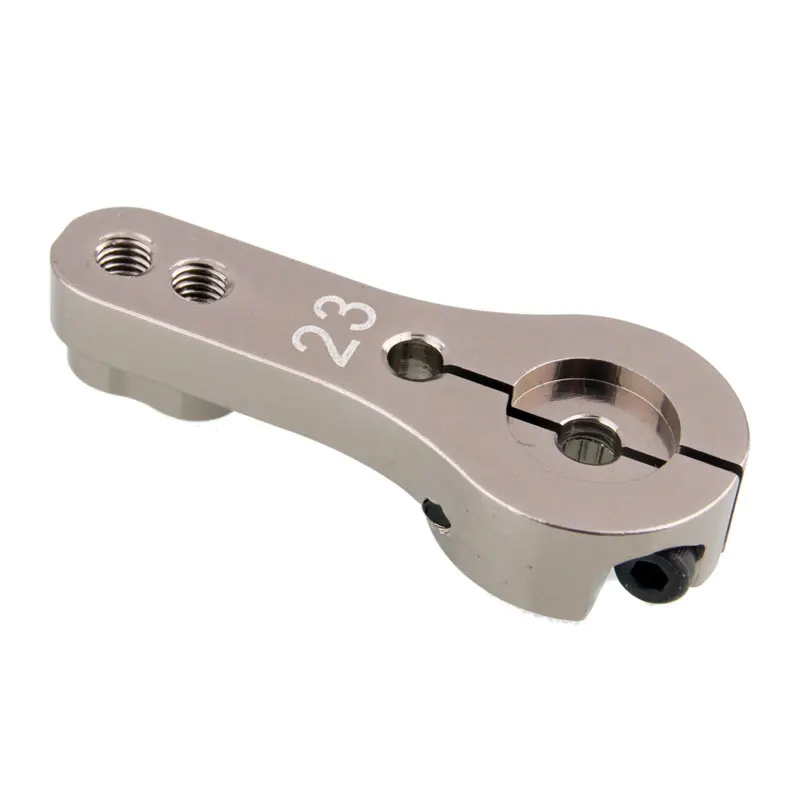 1PC 23T Servo Arm Aluminum Alloy Steering Server Arm Metal Rocker Arms