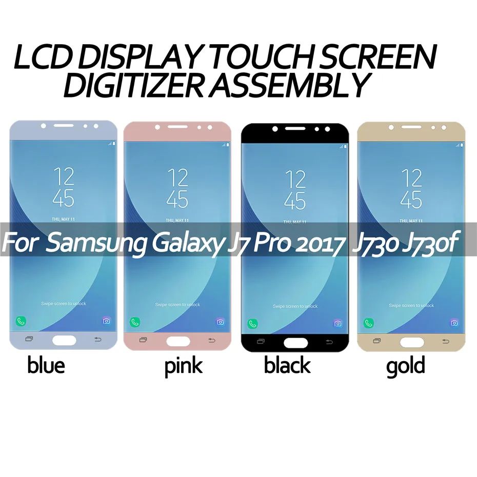 ЖК-дисплей SZHAIYU J730f для samsung J7 дисплей J730 J730f ЖК-дисплей сенсорный экран дигитайзер сенсор с рамкой J7 Pro ЖК-дисплей