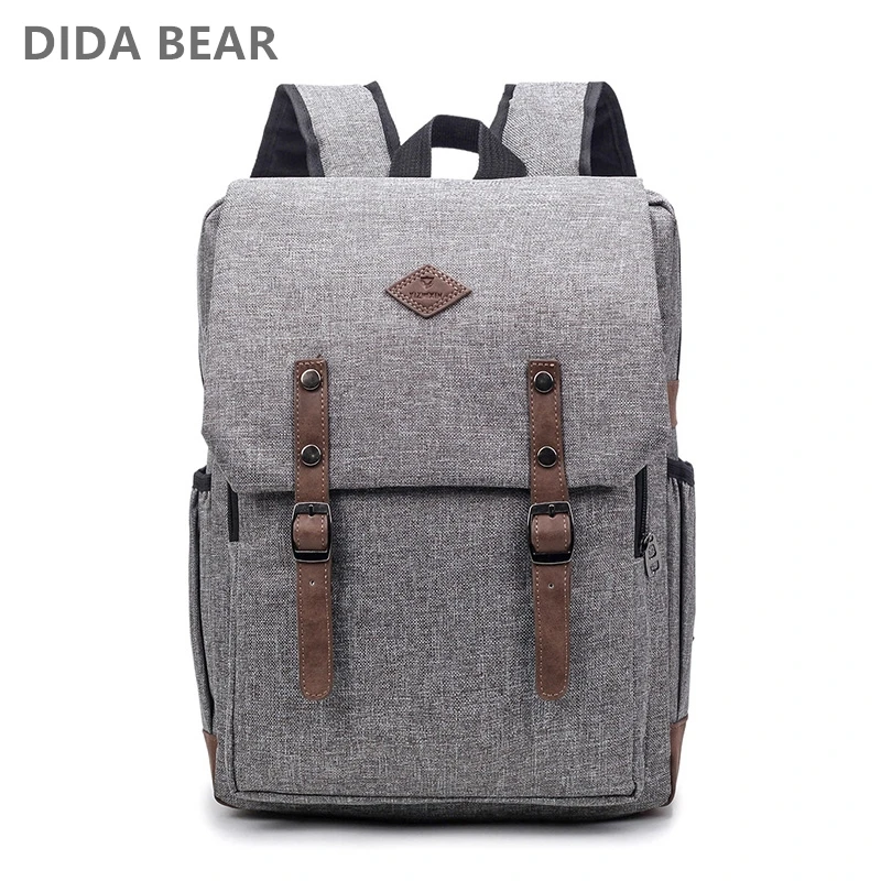 Мужской рюкзак для ноутбука DIDA BEAR вместительный нейлоновый унисекс 15 дюймов