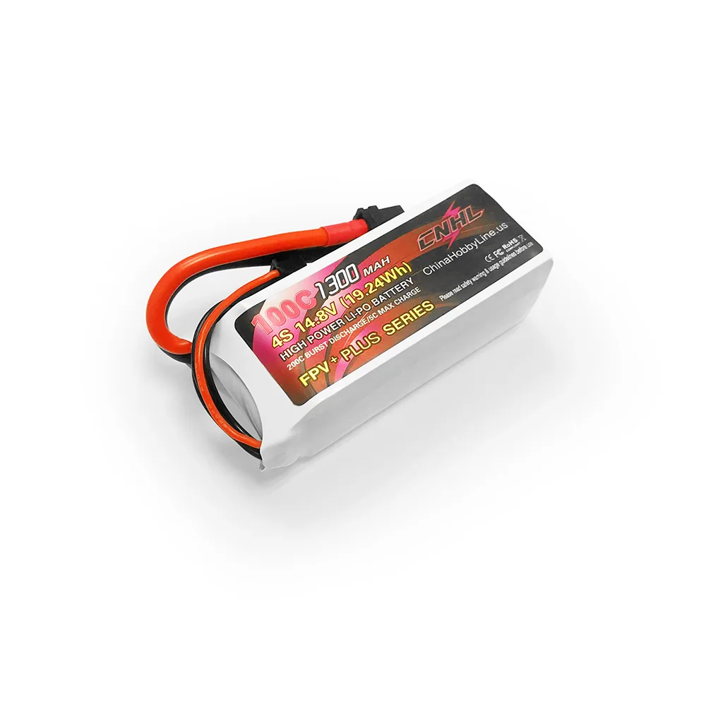 2 шт CNHL G+ PLUS 1300mAh 4S 14,8 V 100C Lipo батарея