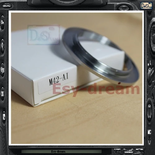 Лучшая Медь M42-AI монтажное переходное кольцо адаптер для Nikon Камера и M42 объектив PR222