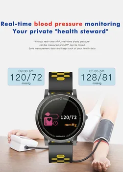 

Color Screen Smart Sport Bracelet Heart Rate Fitness Tracker Smart Wristband Blood Pressure Watch for Samsung Galaxy Note 8 5 4